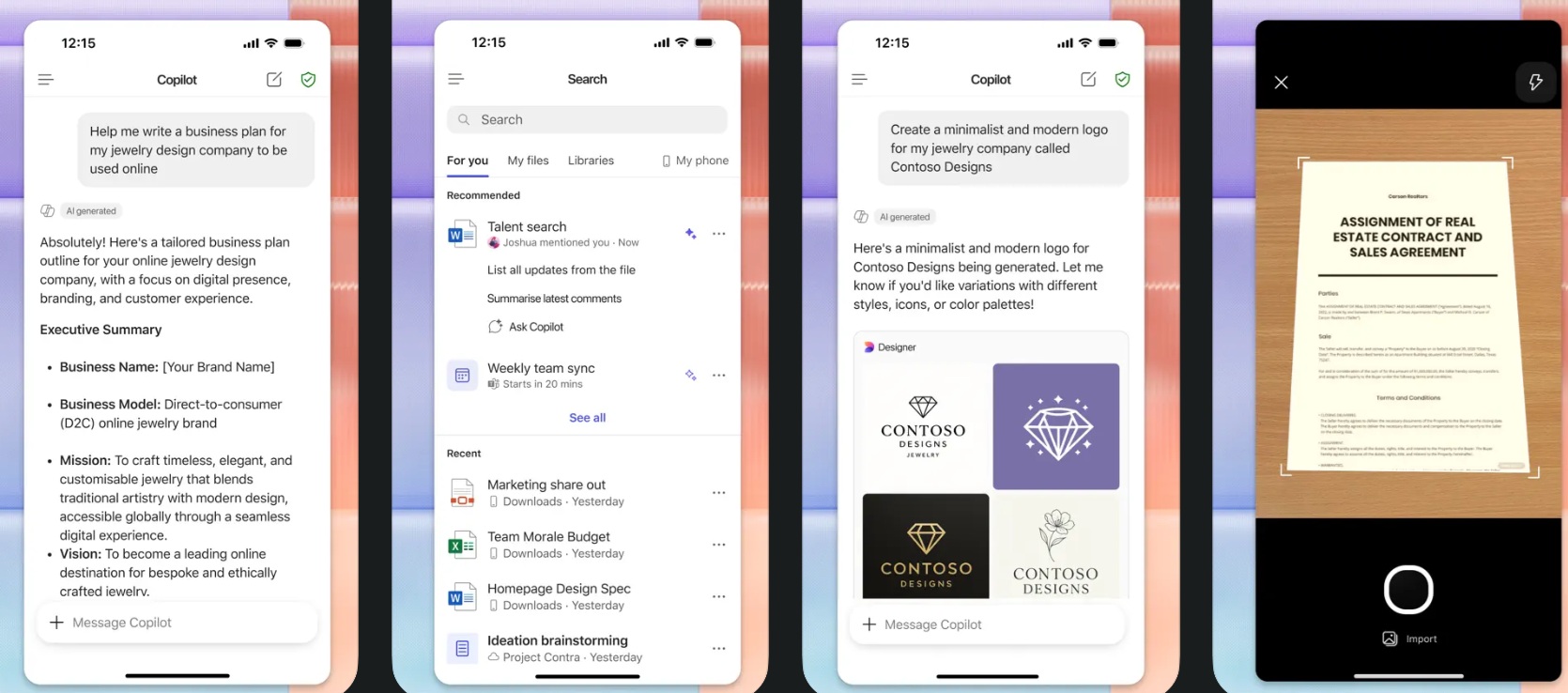 Microsoft 365アプリがCopilotラッパーになるため、スタンドアロンワード、PowerPoint、ExcelがiOSで必要です。