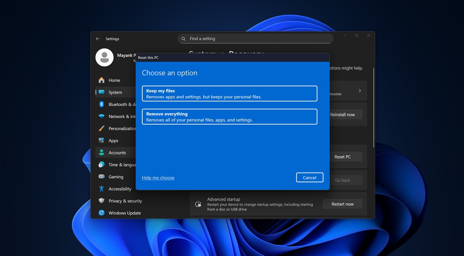 Microsoftは、Windows 11 23H2 KB5063875、Windows 10 KB5063709で「このPCをリセット」したことを認めています
