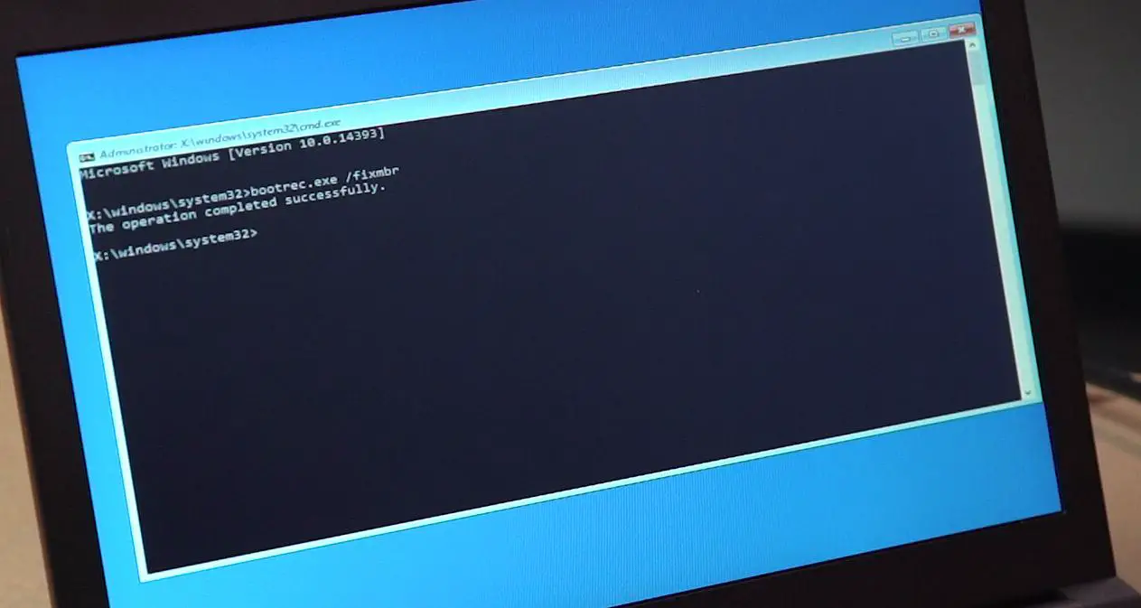 Windows11または10でマスターブートレコード（MBR）を修理または再構築する
