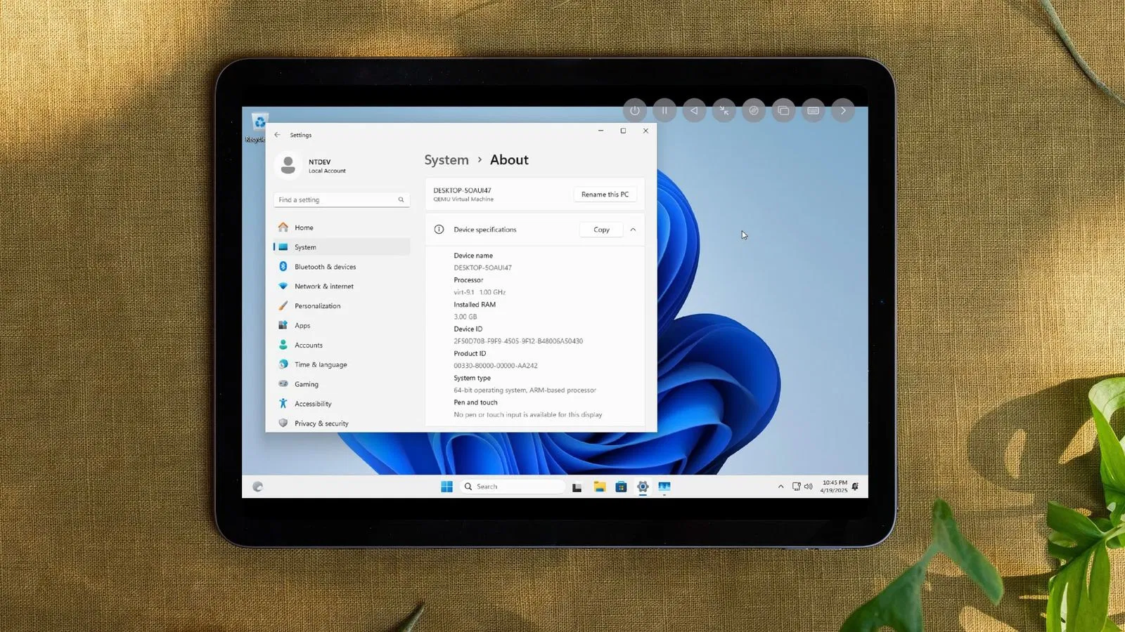 合格して、Windows 11を実行しているiPad Airを見たことがありますか？